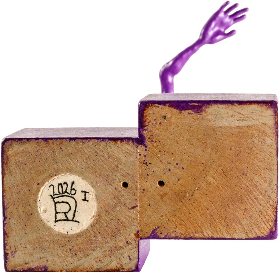determinator - Hartkeramik, Tempera, Farbpigmente - 2026