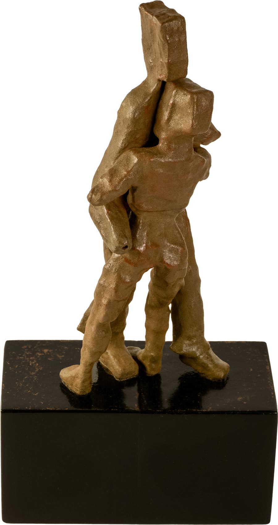 Objekt - Hartkeramik, Bronzebeschichtung, Tempera, Farbpigmente Objekt - Hartkeramik, Bronzebeschichtung, Tempera, Farbpigmente