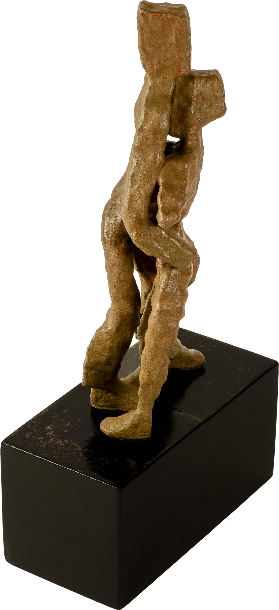 Objekt - Hartkeramik, Bronzebeschichtung, Tempera, Farbpigmente Objekt - Hartkeramik, Bronzebeschichtung, Tempera, Farbpigmente